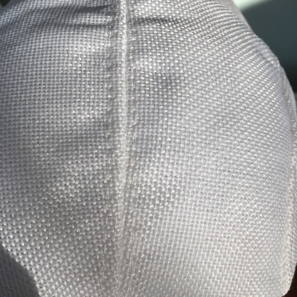 NEW linen golf newsboy sun cool summer hat white - Picture 4 of 5